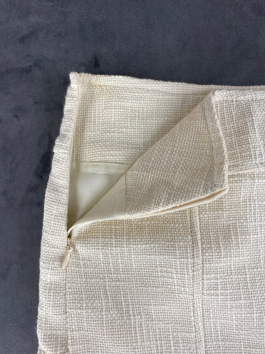 Gonna Max&Co. panna in bouclé con frange – Donna Taglia S (IT 40)