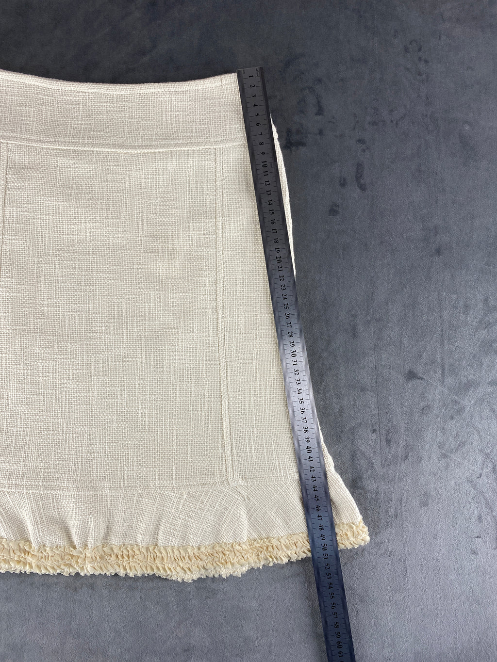 Gonna Max&Co. panna in bouclé con frange – Donna Taglia S (IT 40)