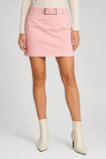 Gonna Hugo Boss rosa con cintura – Donna Taglia M
