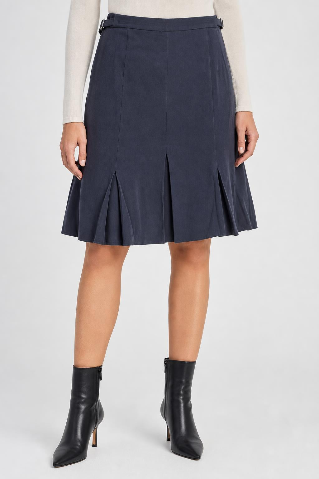 Gonna a pieghe Max&Co. grigio scuro – Donna Taglia L (IT 44)