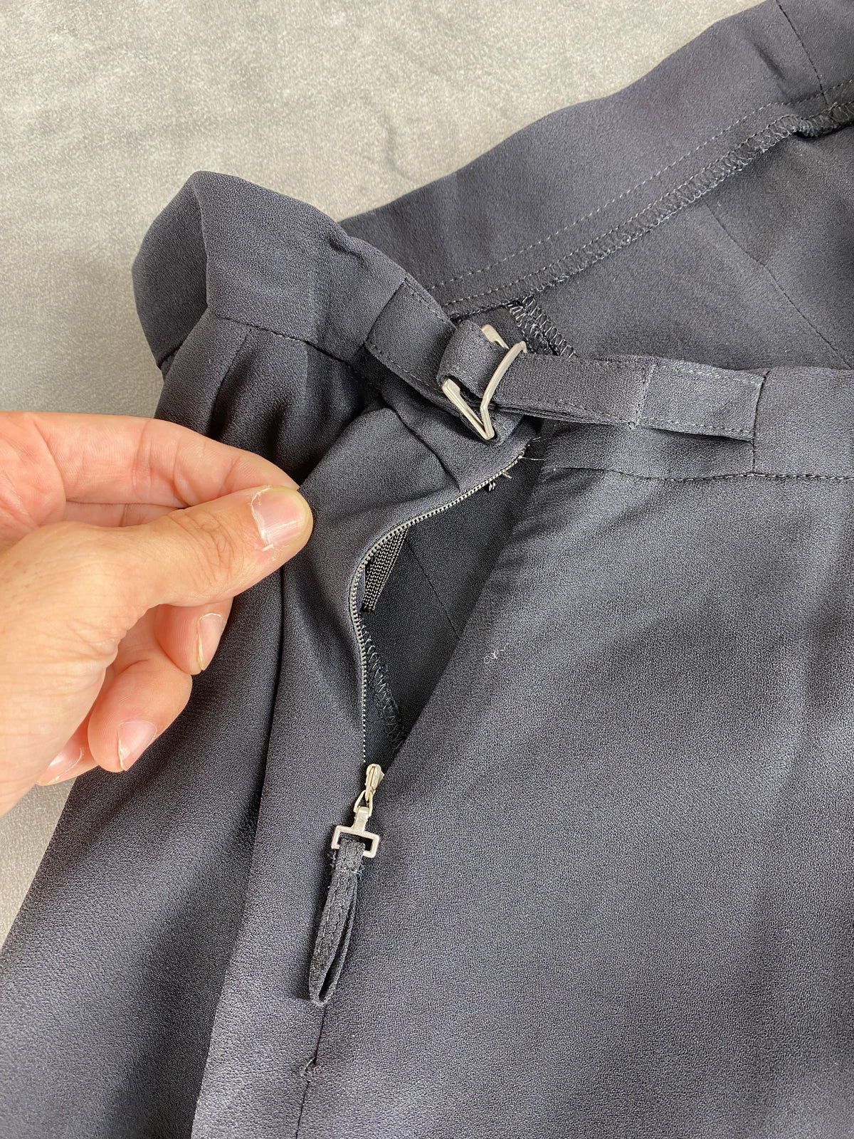 Gonna a pieghe Max&Co. grigio scuro – Donna Taglia L (IT 44)