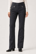 Pantaloni Calvin Klein Jeans grigio scuro con zip – Donna Taglia S (W27)