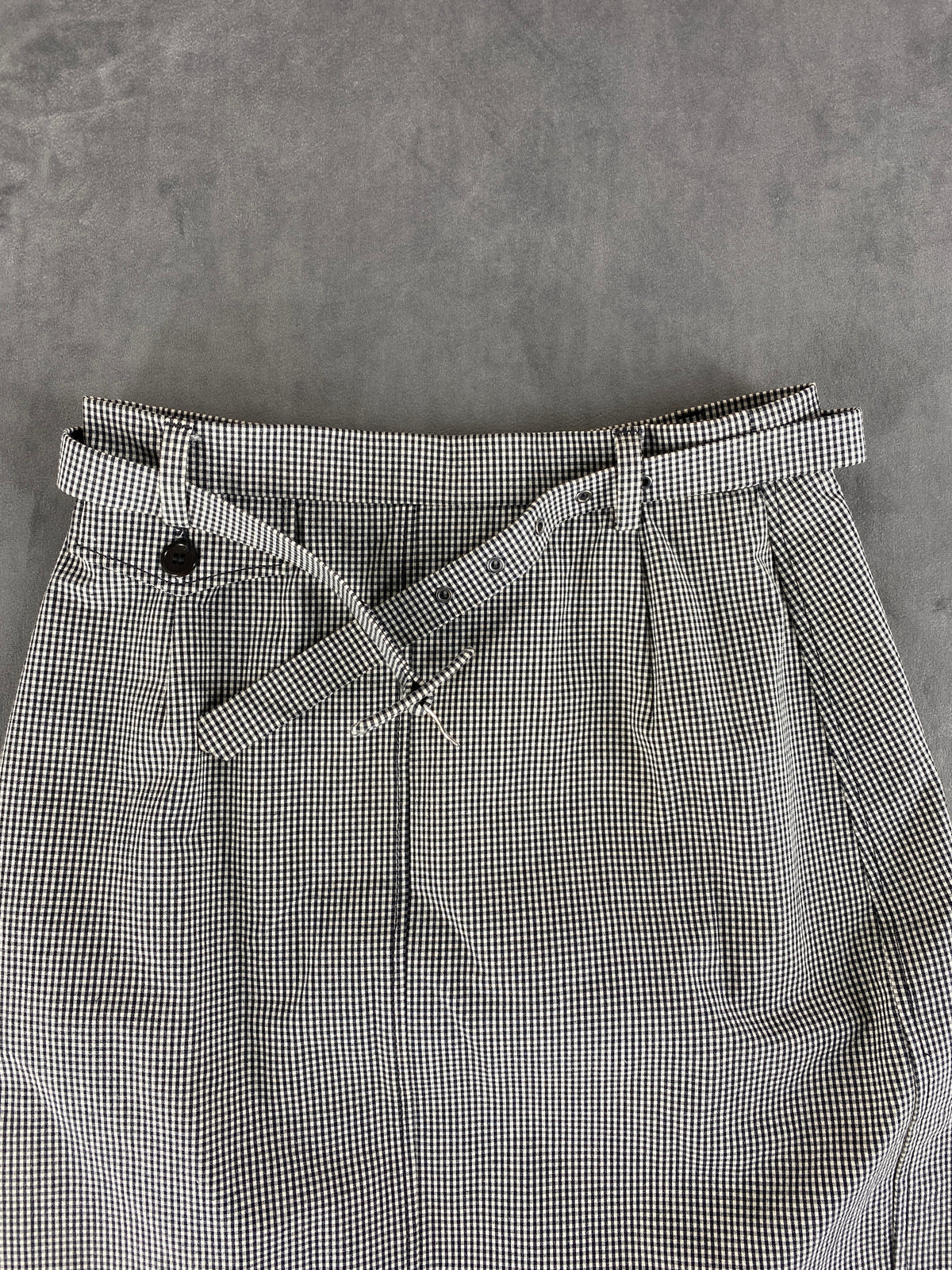 Gonna Peserico pied-de-poule con cintura – Donna Taglia M (IT 42)