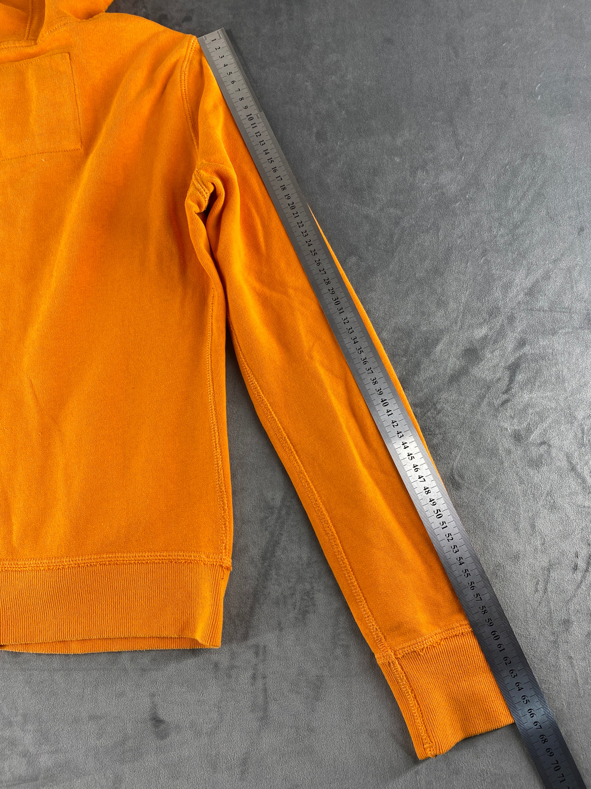 Felpa con cappuccio full-zip Abercrombie & Fitch arancione – Donna Taglia S