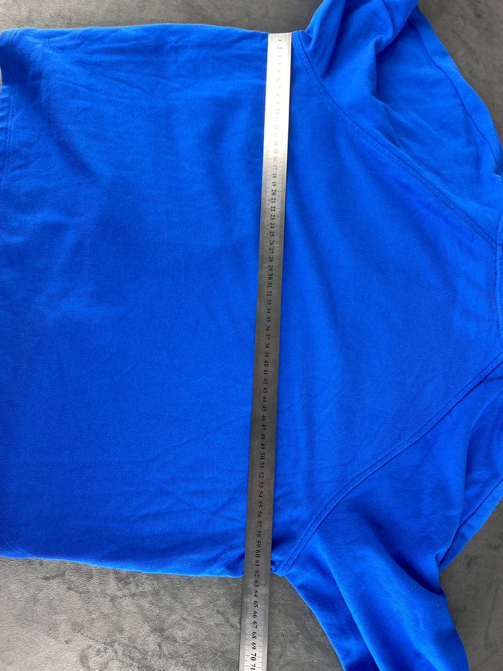 Felpa con cappuccio Tommy Hilfiger blu royal – Donna Taglia L