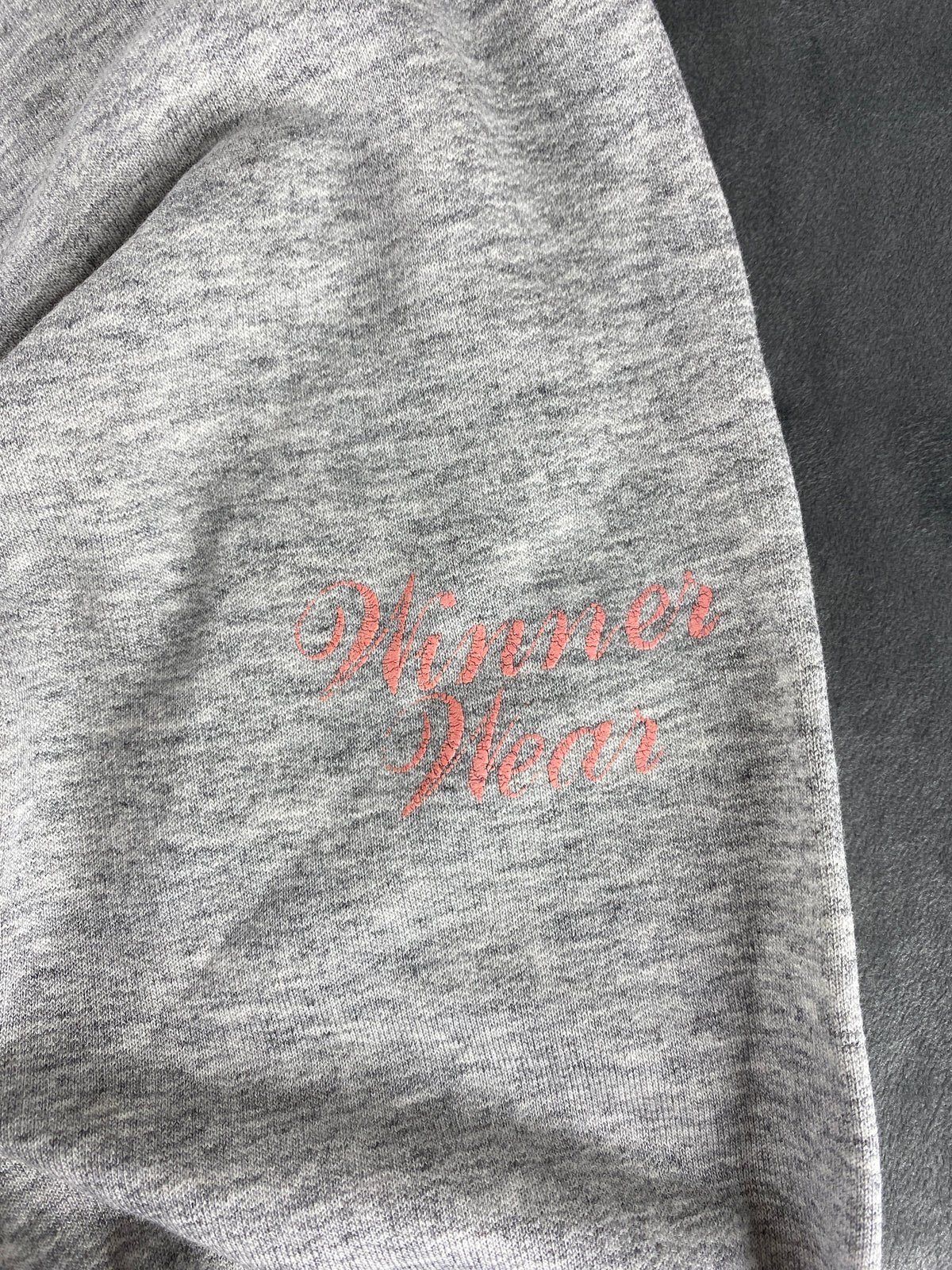 Felpa con cappuccio Nike grigia grafica USA – Donna Taglia L
