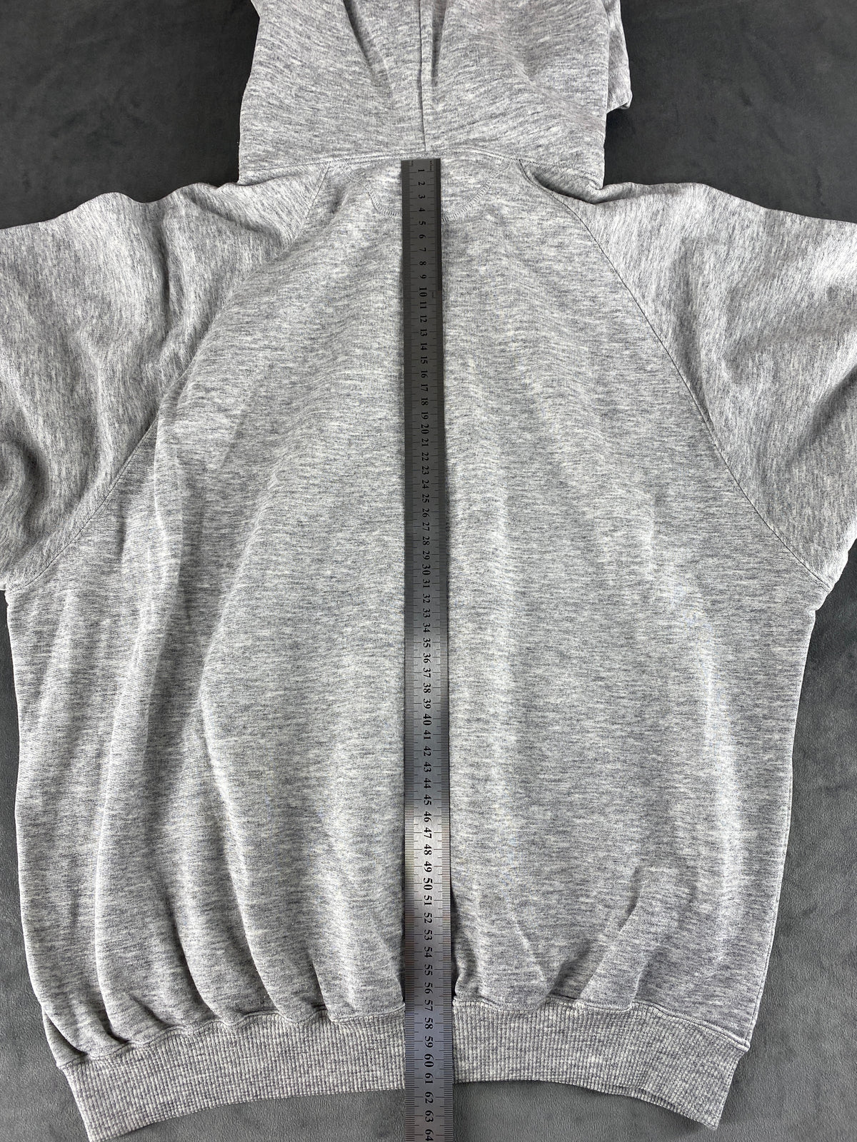 Felpa con cappuccio Nike grigia grafica USA – Donna Taglia L