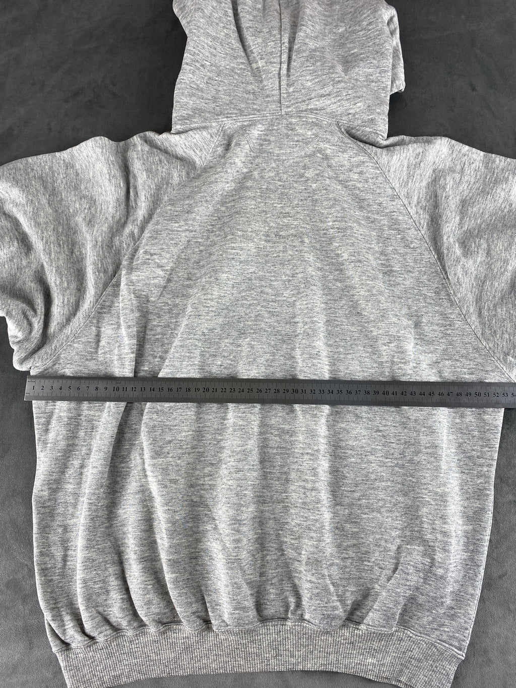 Felpa con cappuccio Nike grigia grafica USA – Donna Taglia L