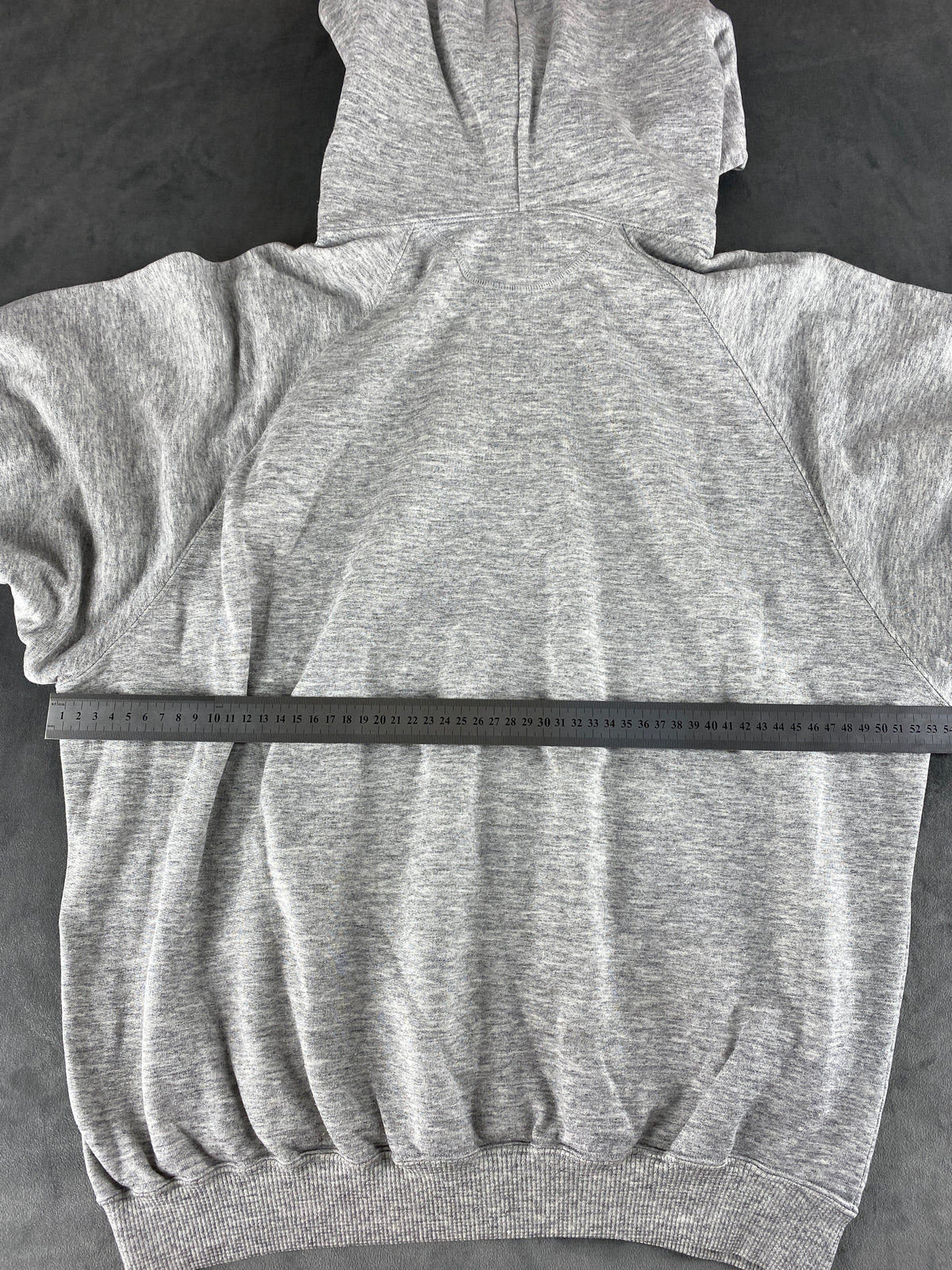 Felpa con cappuccio Nike grigia grafica USA – Donna Taglia L