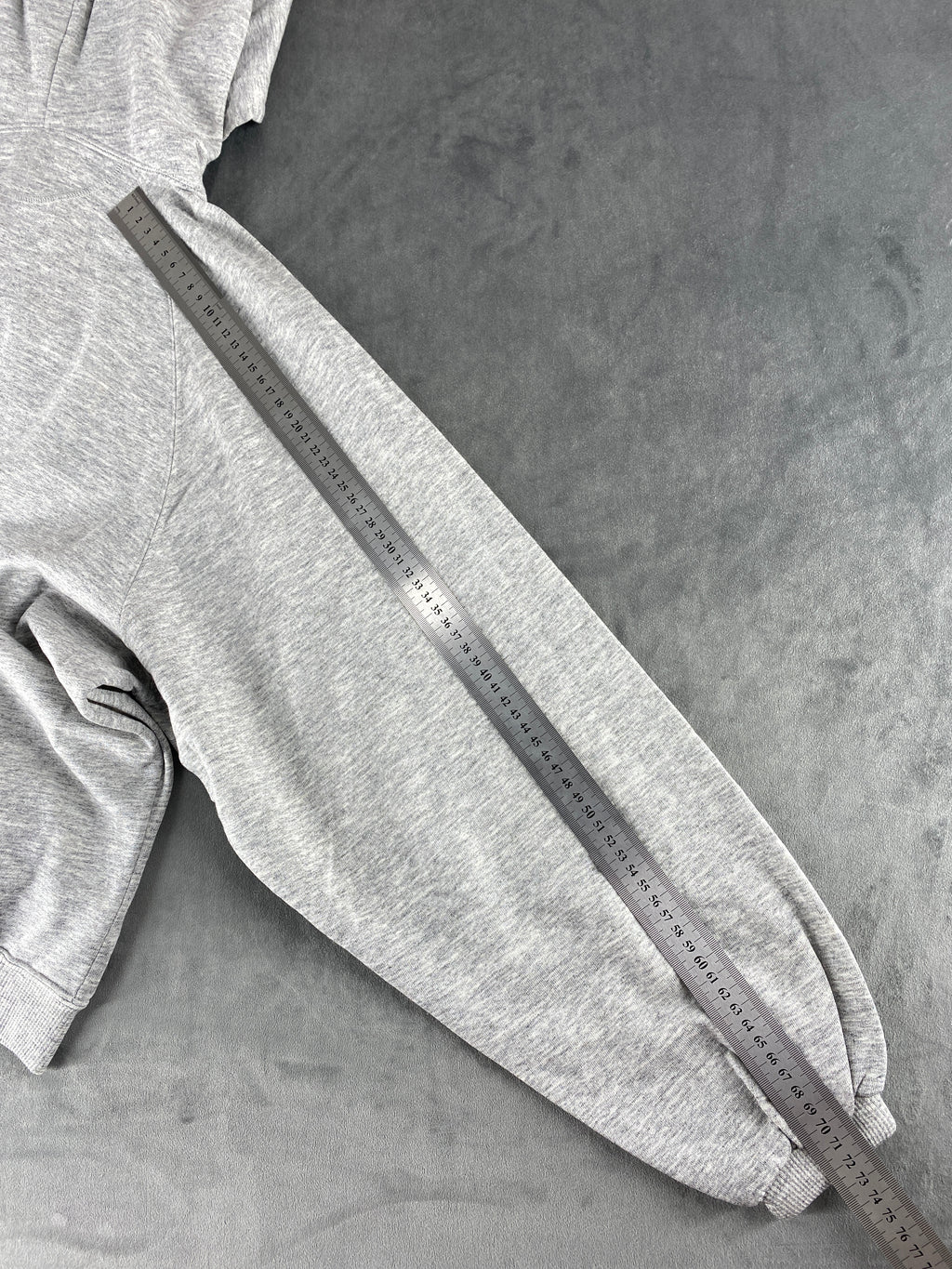 Felpa con cappuccio Nike grigia grafica USA – Donna Taglia L