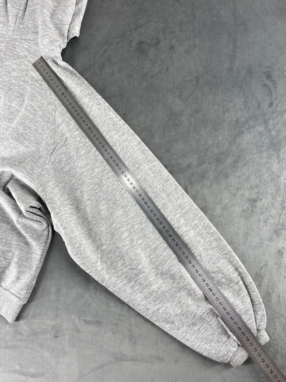 Felpa con cappuccio Nike grigia grafica USA – Donna Taglia L