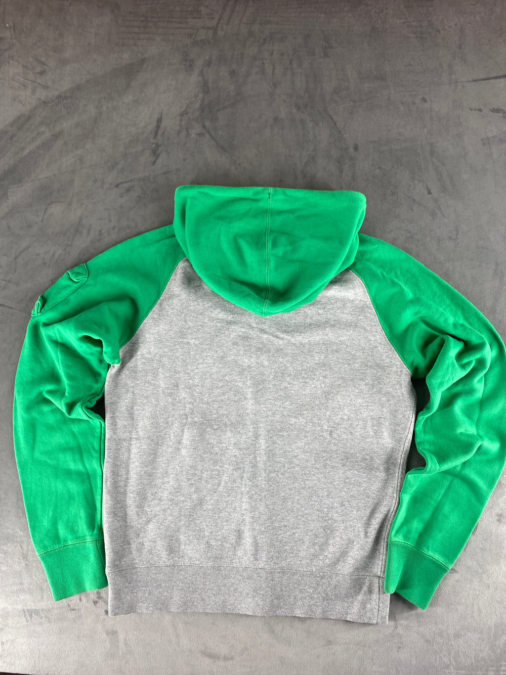 Felpa full-zip Nike Tech grigia e verde – Donna Taglia M