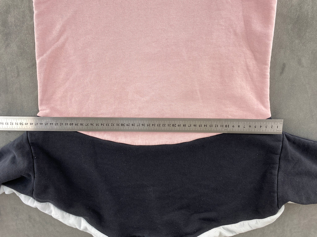 Felpa con cappuccio Fila navy e rosa – Donna Taglia S