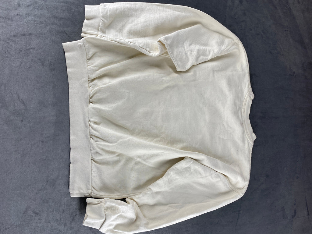 Felpa girocollo Dickies bianca con logo – Donna Taglia M