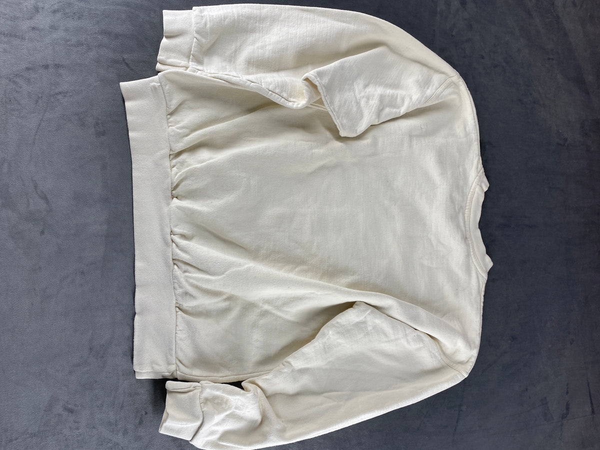 Felpa girocollo Dickies bianca con logo – Donna Taglia M