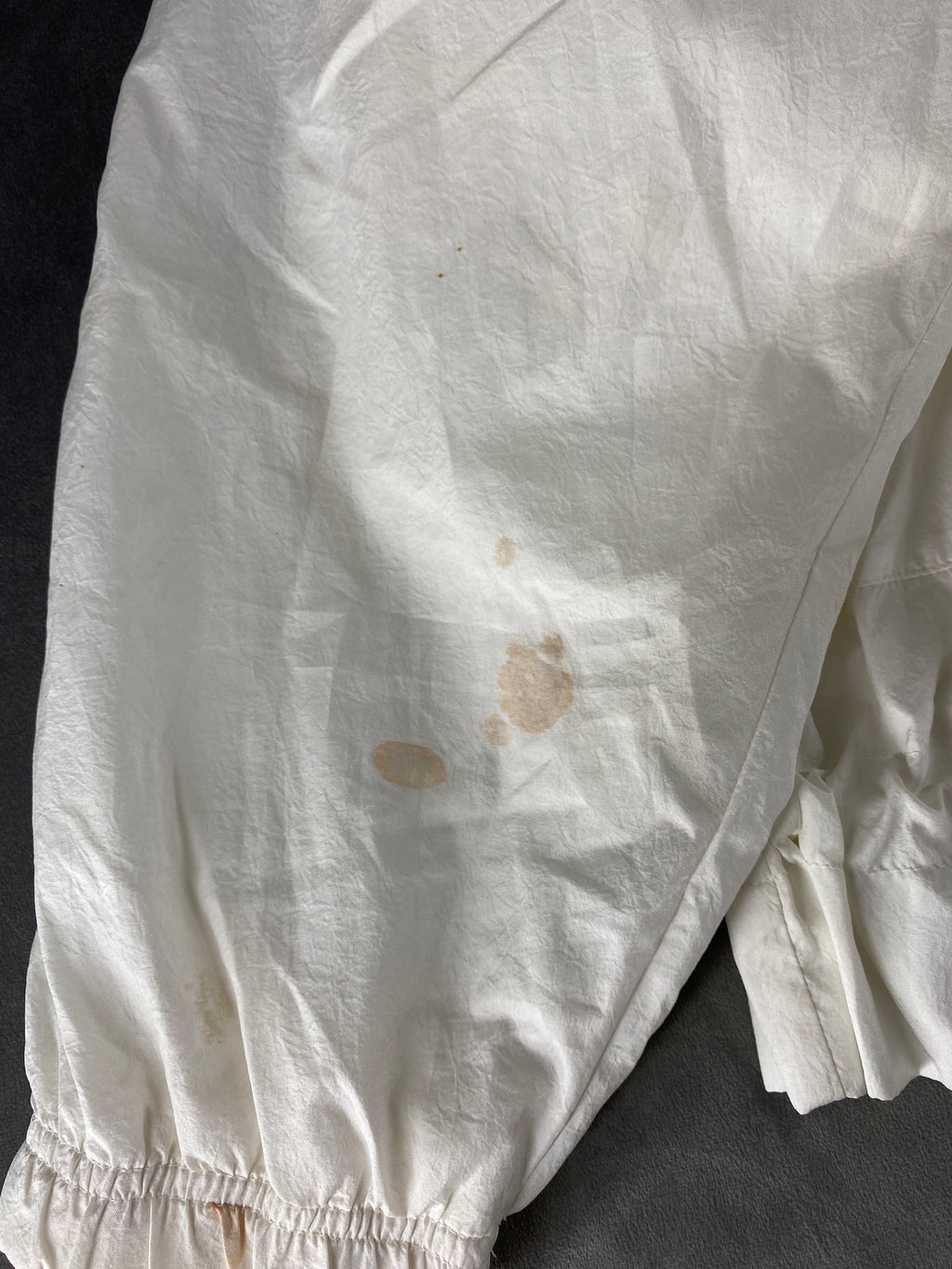 Giacca a vento Sergio Tacchini bianca con ricamo – Donna Taglia L (IT 44)