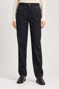 Pantaloni Diesel blu navy con zip – Donna Taglia M (W29)