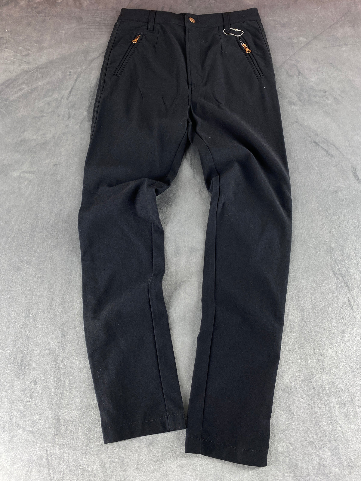 Pantaloni Diesel blu navy con zip – Donna Taglia M (W29)