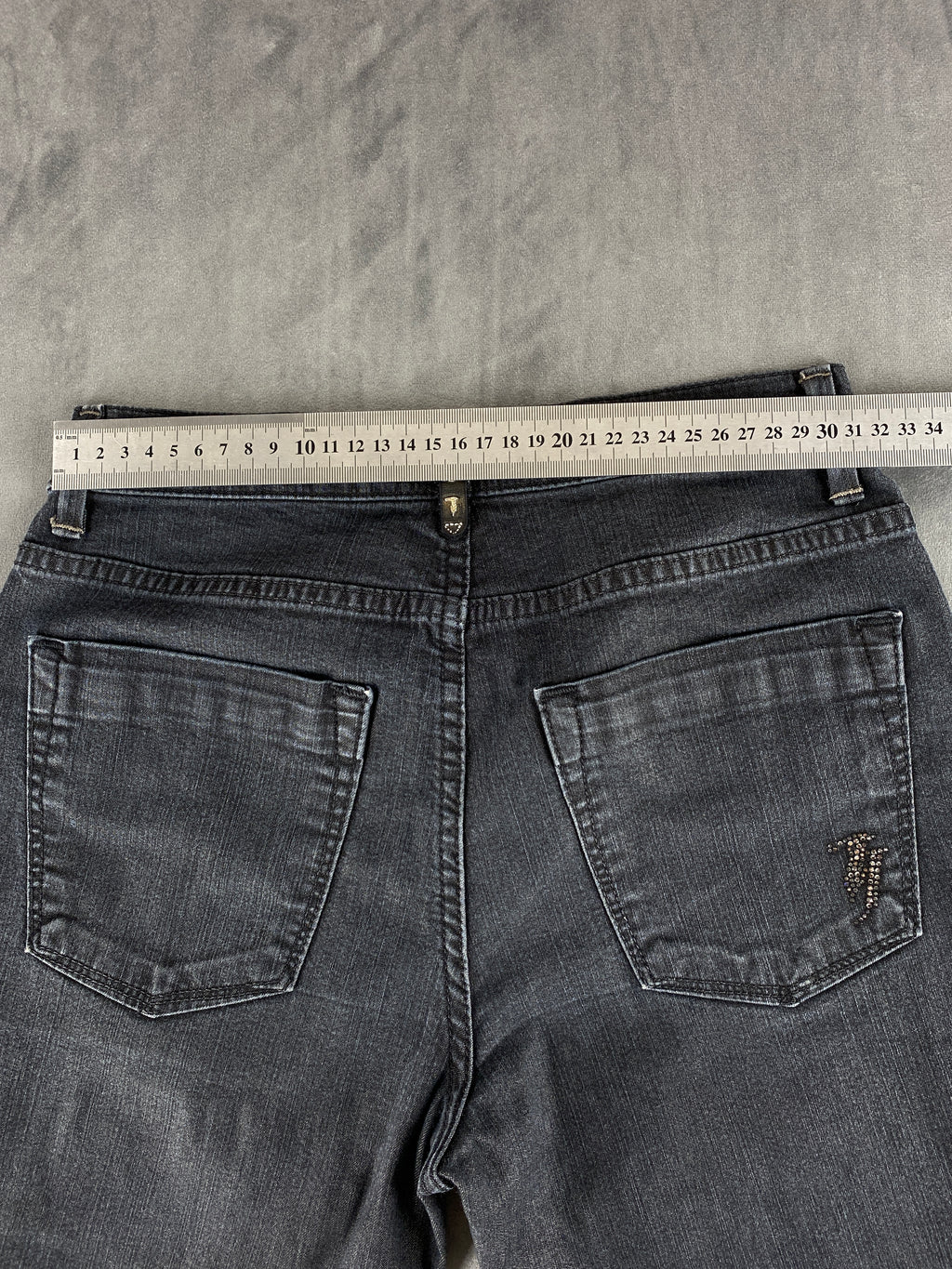 Jeans Trussardi grigio scuro – Donna Taglia M