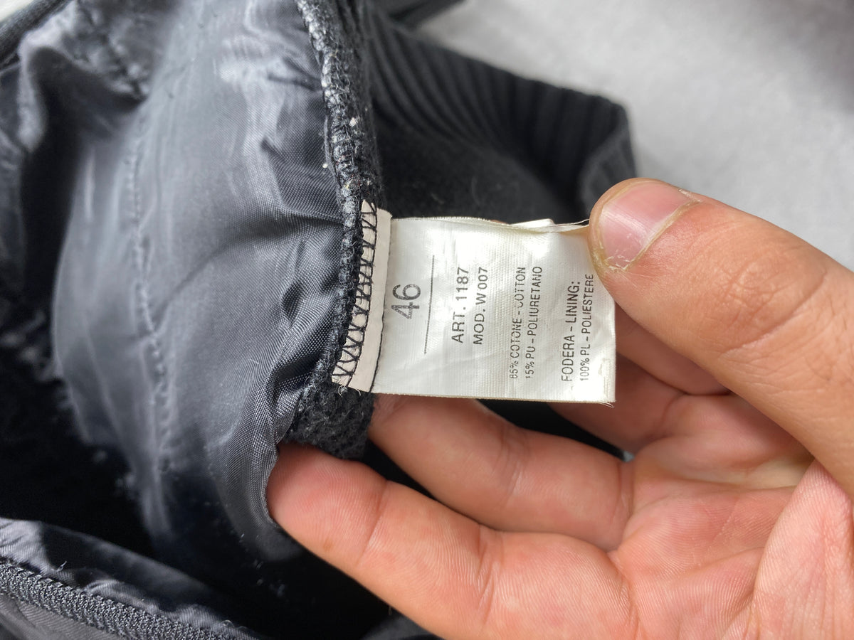Giacca Refrigiwear nera in nylon e maglia – Donna Taglia XL (IT 46)