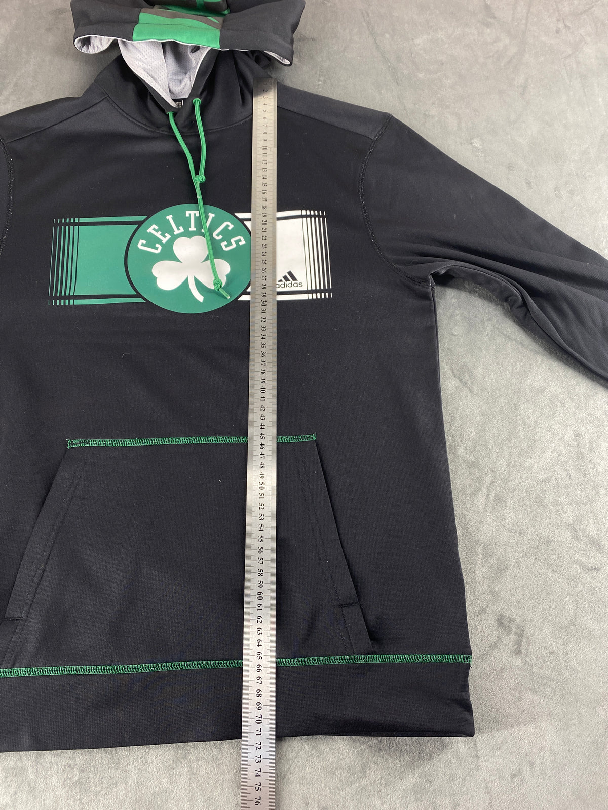Felpa con cappuccio Adidas NBA Boston Celtics nera vintage – Uomo Taglia M
