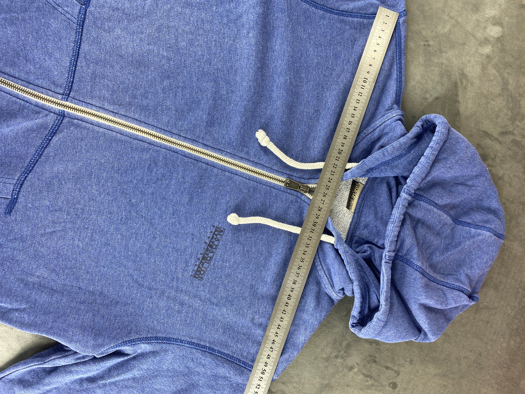 Felpa con cappuccio full-zip Napapijri blu vintage – Uomo Taglia L