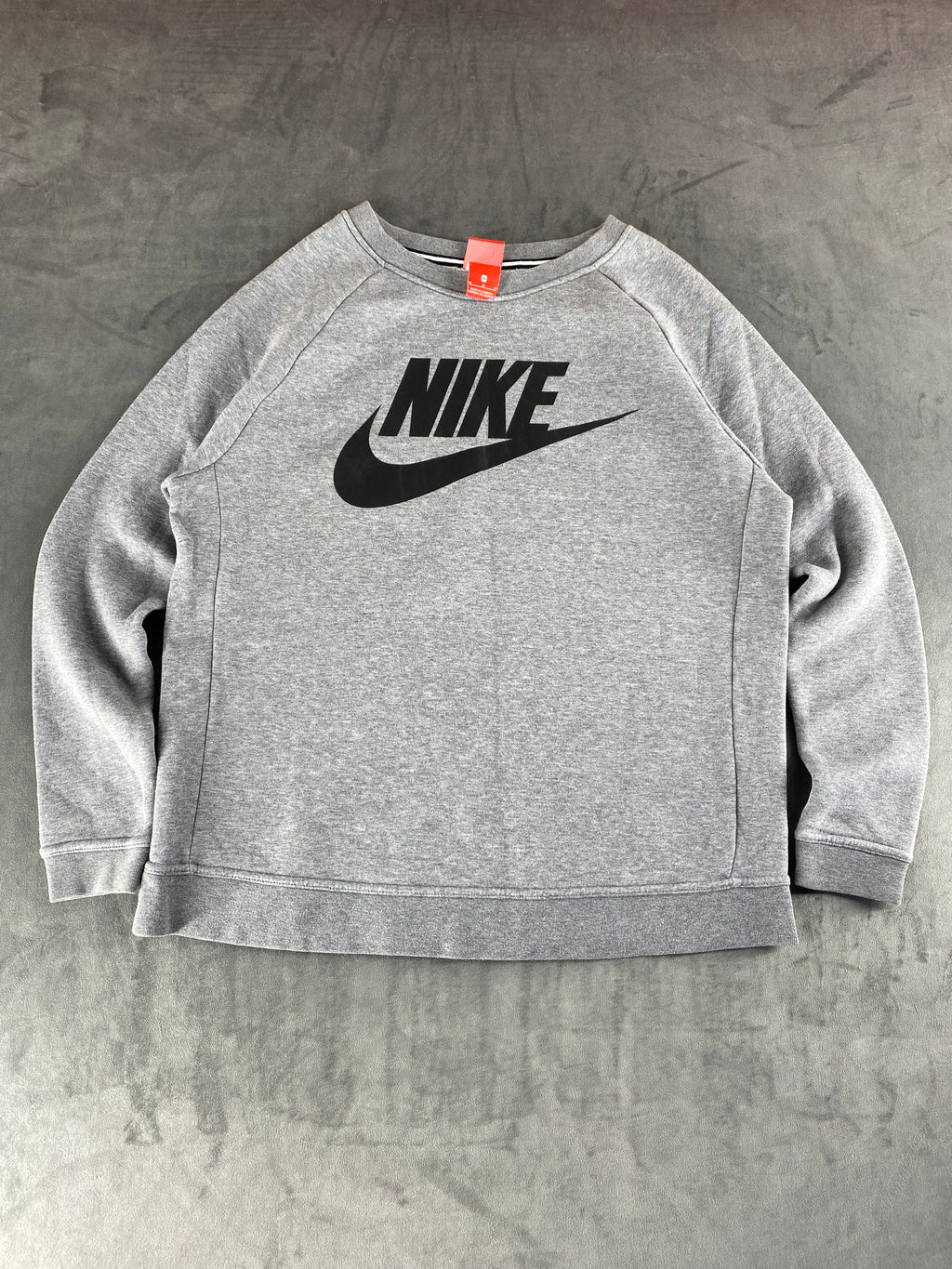 Felpa girocollo Nike grigia logo vintage – Uomo Taglia M