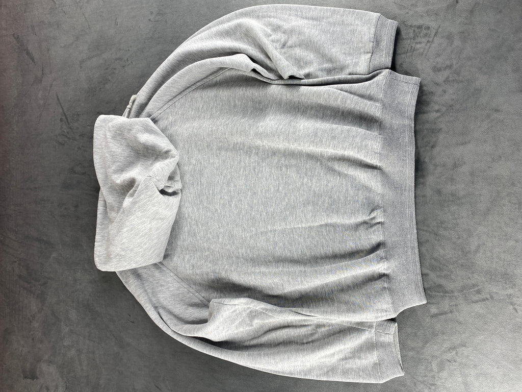 Felpa con cappuccio Converse All Star grigia vintage – Uomo Taglia L
