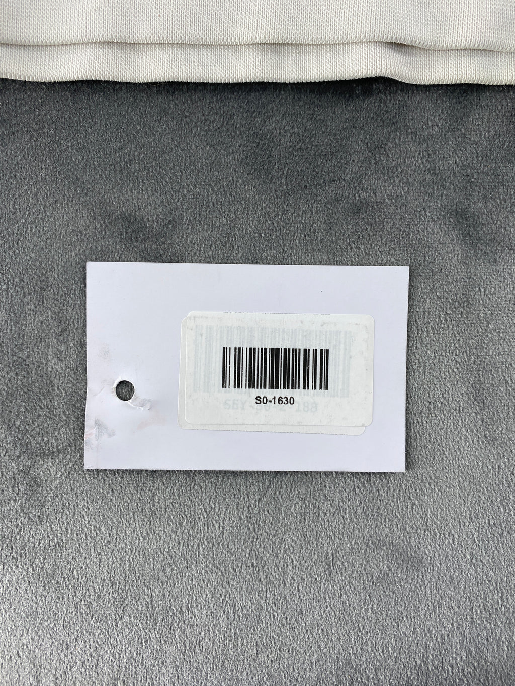 Felpa girocollo Adidas panna logo vintage – Uomo Taglia L