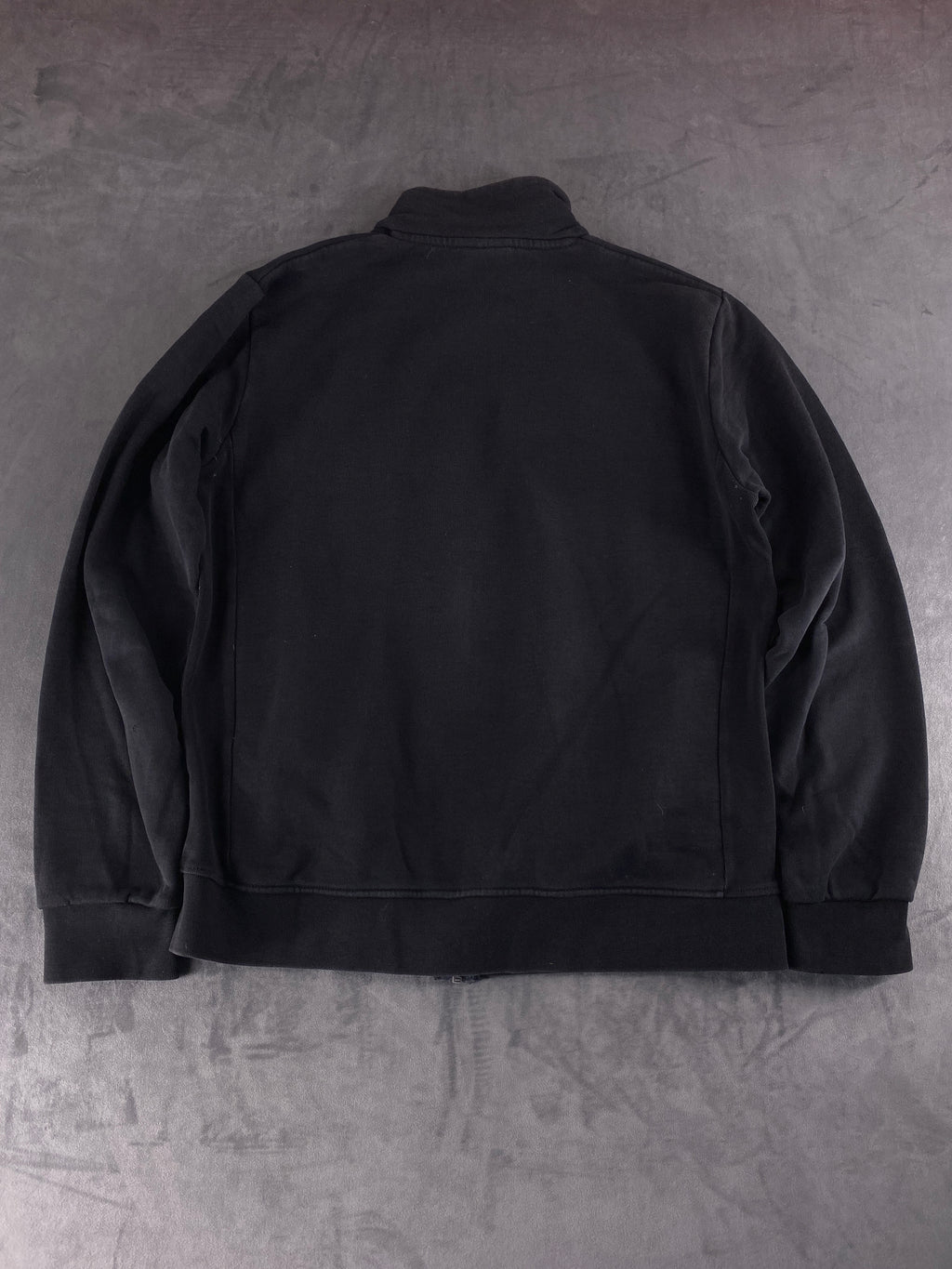 Felpa full-zip Starter nera collo alto vintage – Uomo Taglia XL