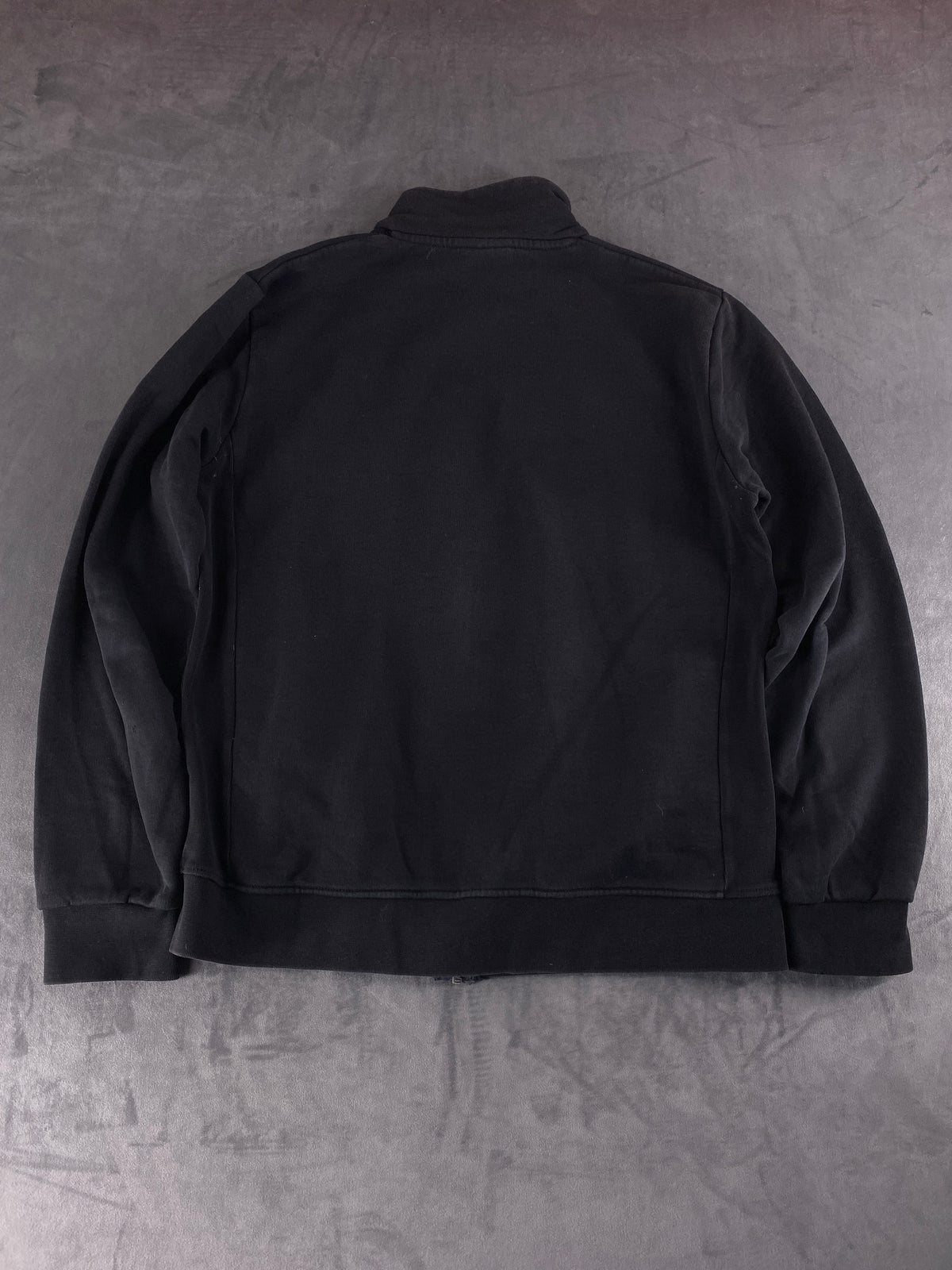 Felpa full-zip Starter nera collo alto vintage – Uomo Taglia XL