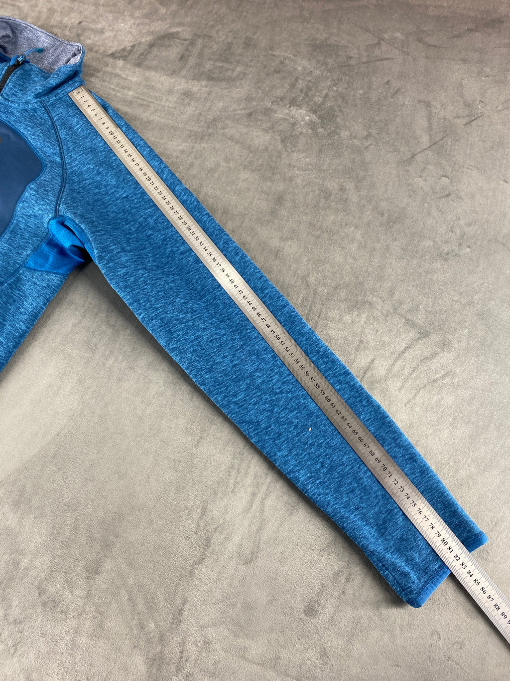 Giacca in pile full-zip O'Neill blu vintage – Uomo Taglia L