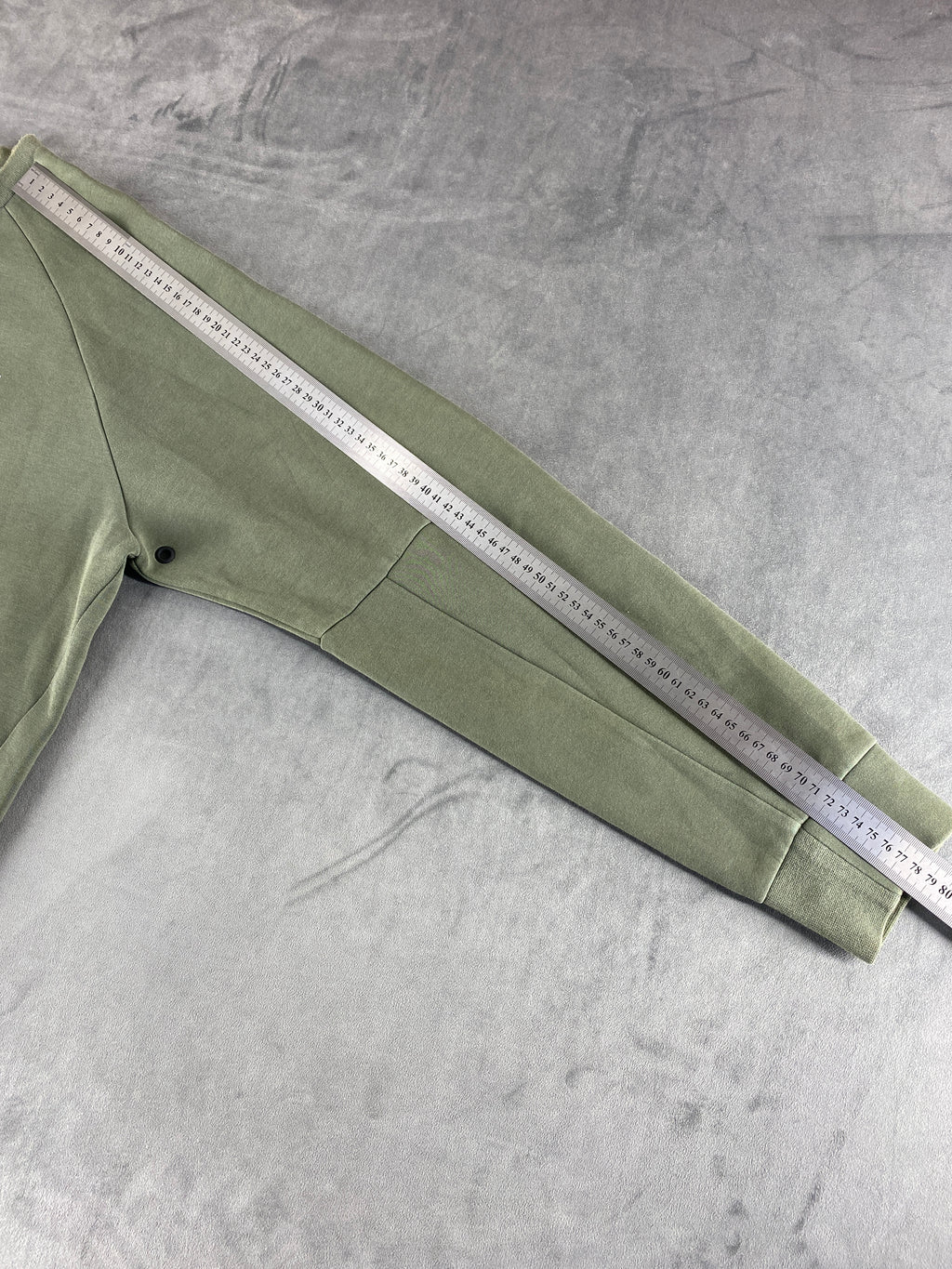 Felpa girocollo Puma verde militare vintage – Uomo Taglia XL