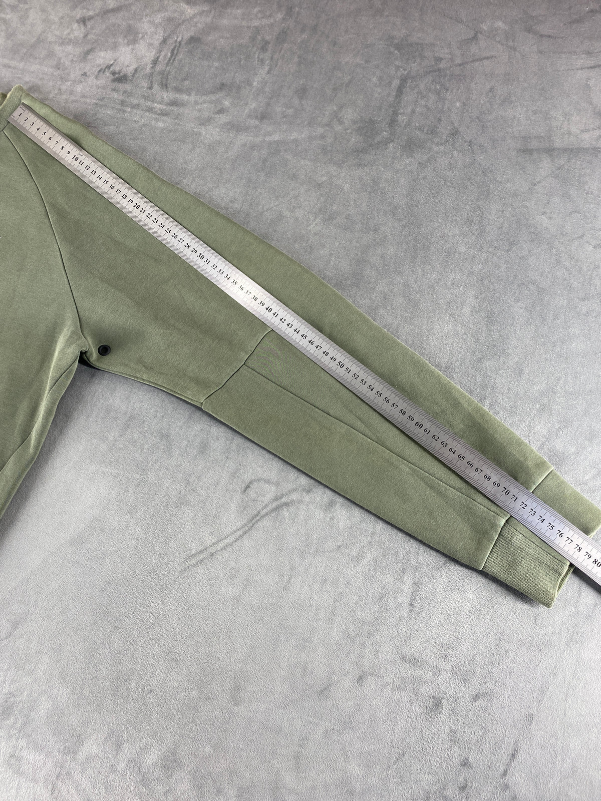 Felpa girocollo Puma verde militare vintage – Uomo Taglia XL