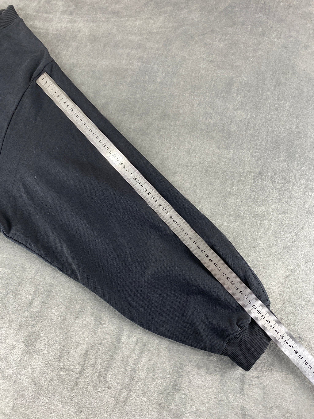 Felpa girocollo Wrangler nera vintage – Uomo Taglia XL