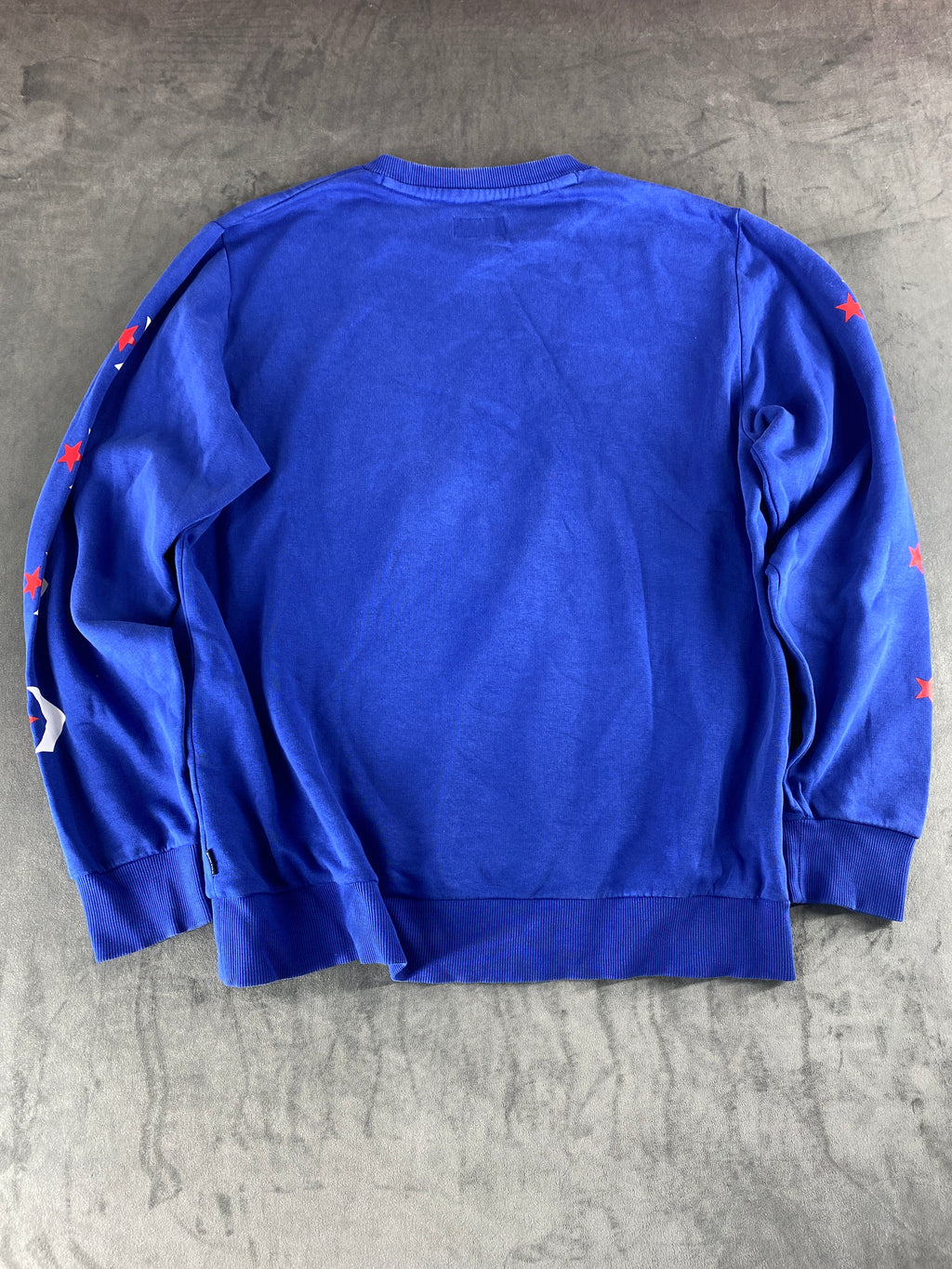 Felpa girocollo Converse blu royal vintage – Uomo Taglia L