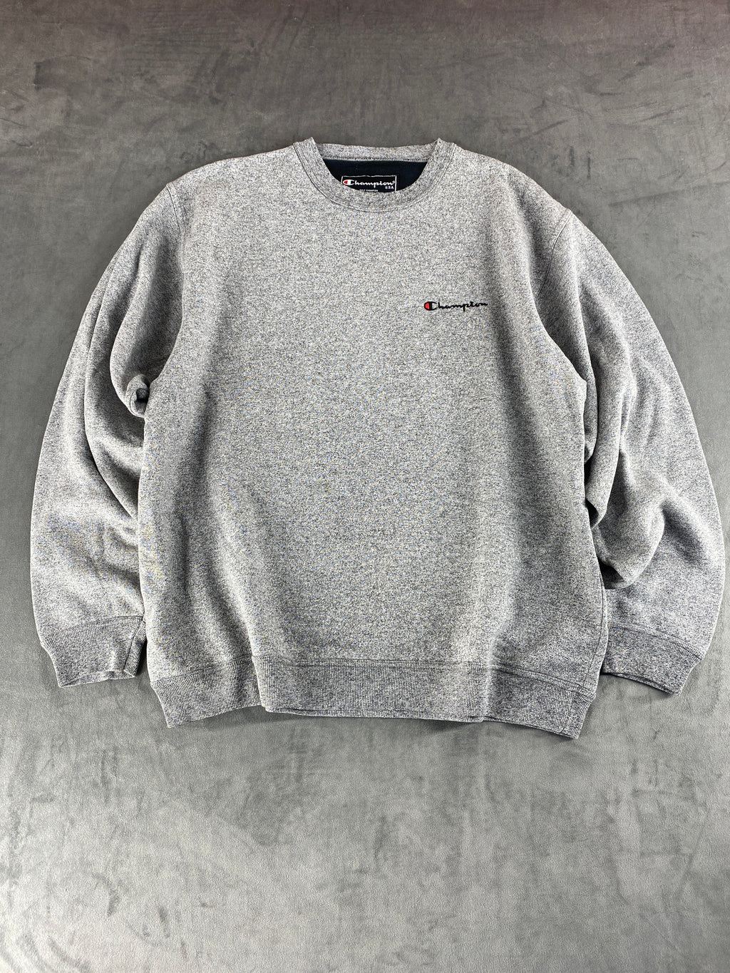 Felpa girocollo Champion grigia reverse weave vintage – Uomo Taglia L
