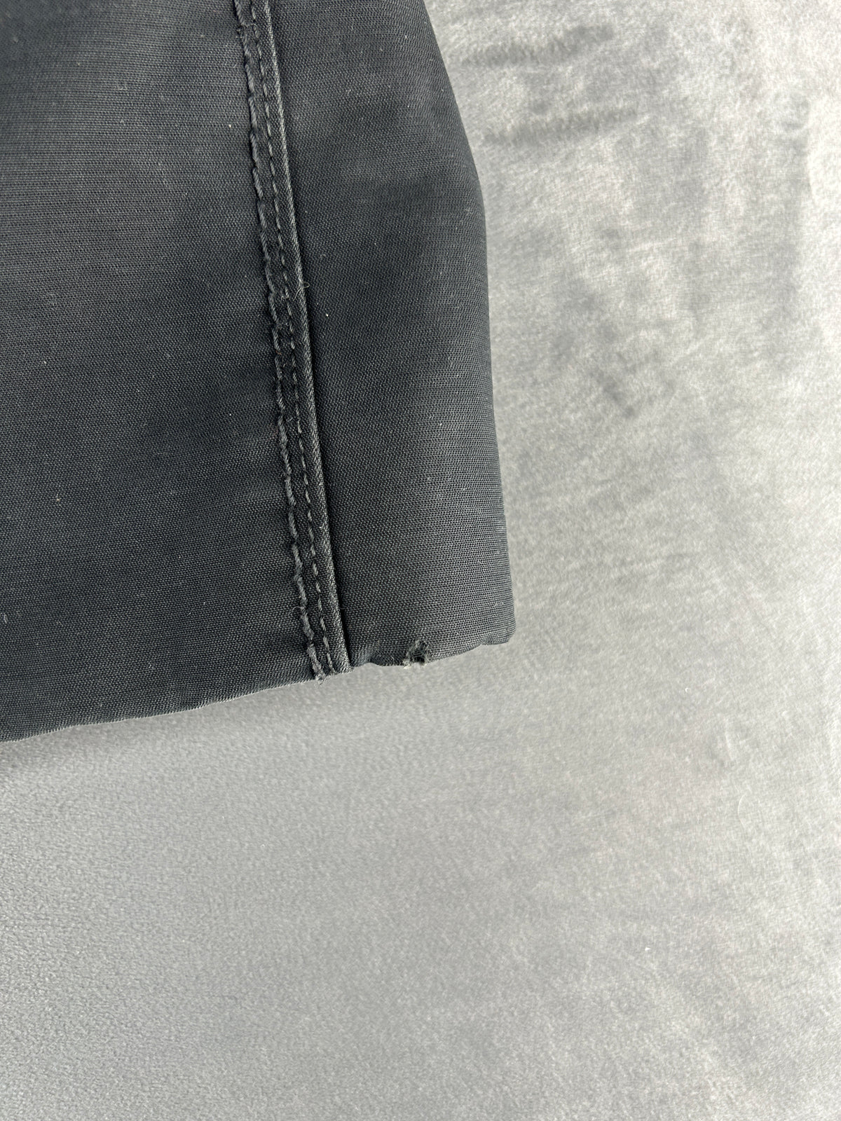 Parka Peuterey con cappuccio e pelliccia antracite vintage – Uomo Taglia L