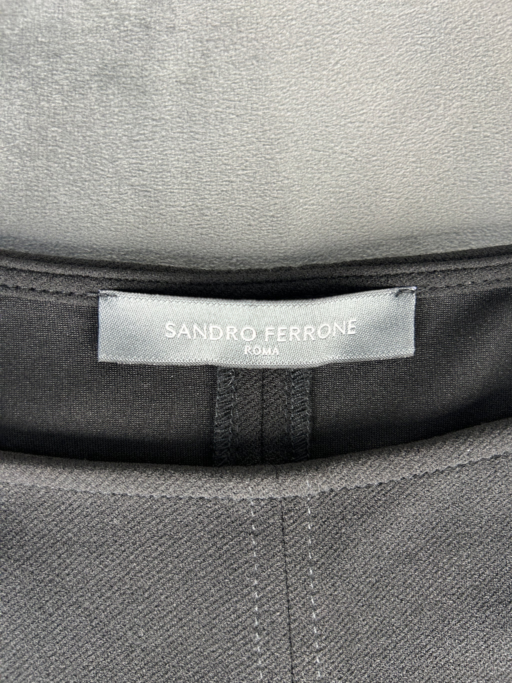 Abito Sandro Ferrone nero e bianco vintage – Donna Taglia 44