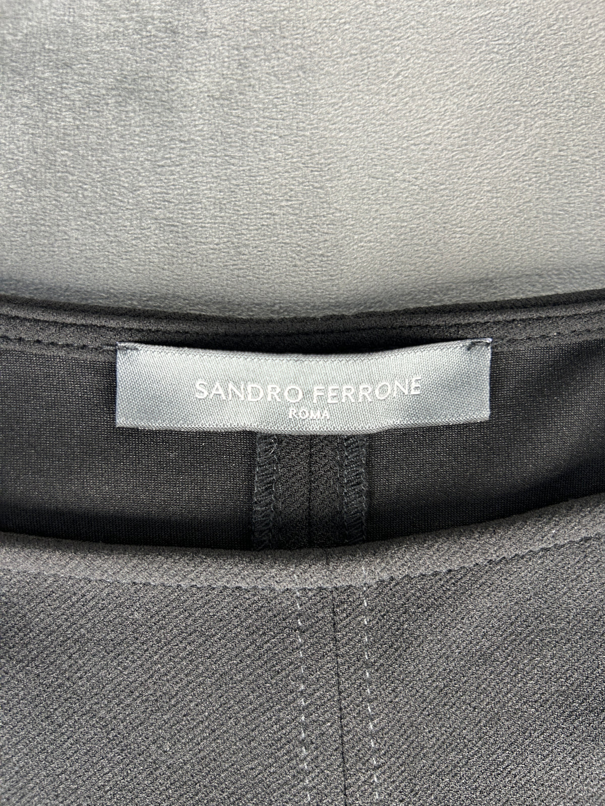 Abito Sandro Ferrone nero e bianco vintage – Donna Taglia 44