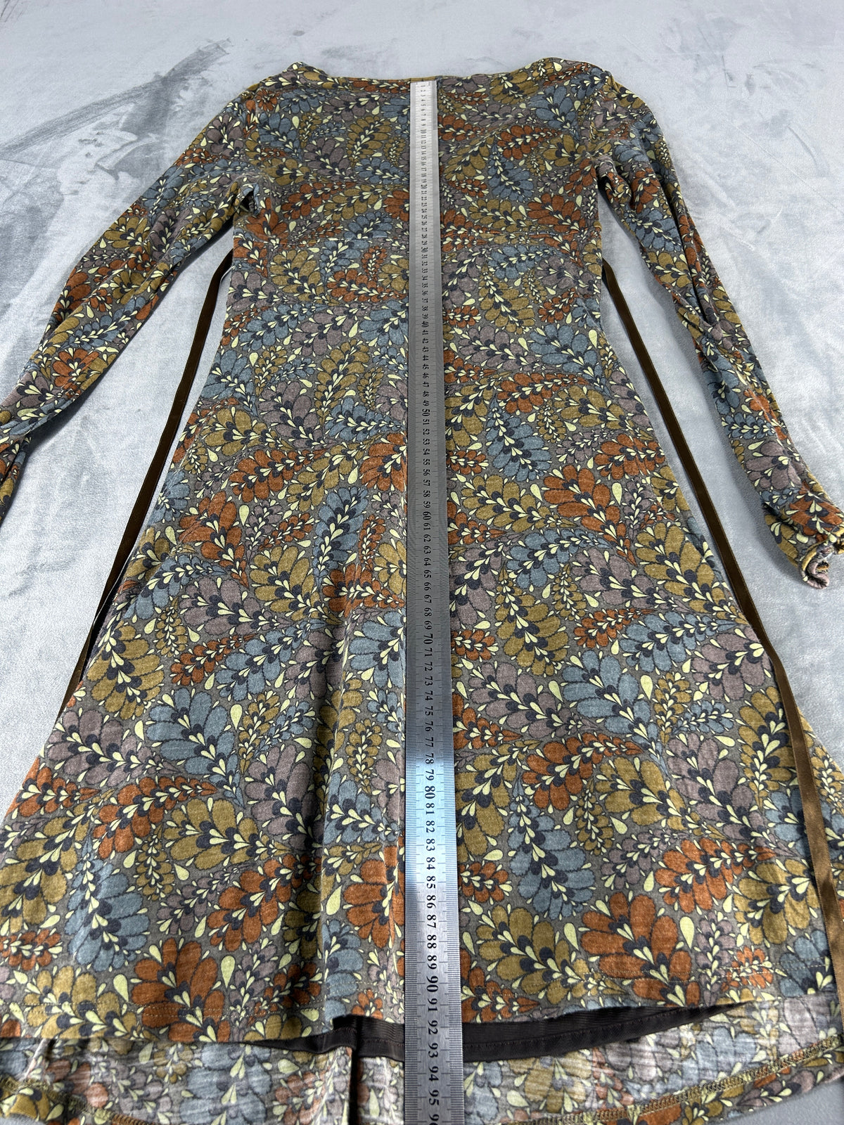 Abito MAX&Co. a fantasia con arricciature vintage – Donna Taglia S