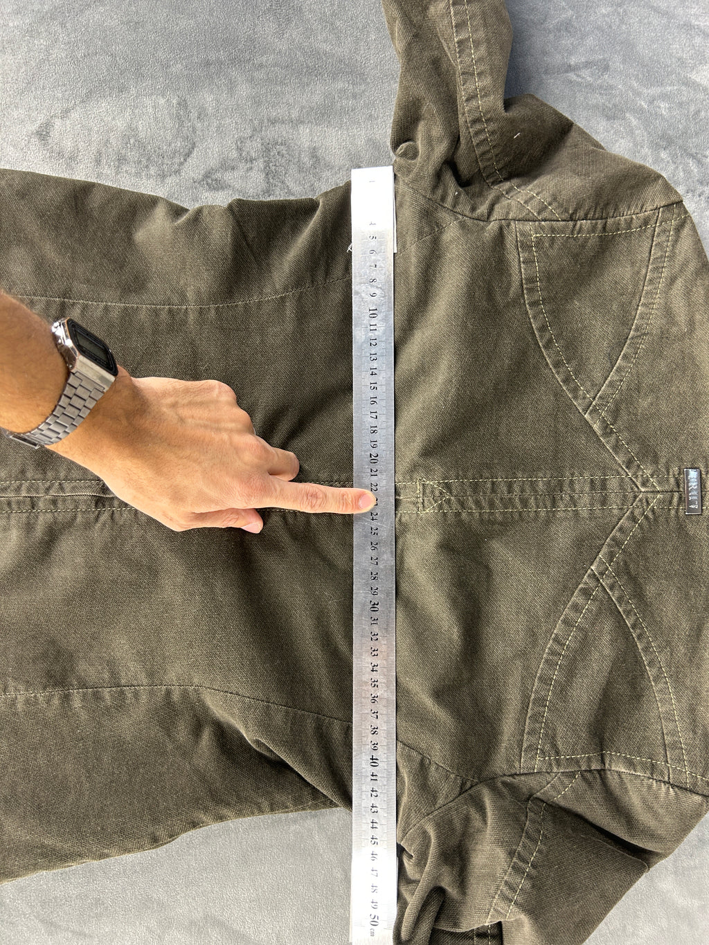 Blazer Trussardi verde oliva vintage – Donna Taglia 42
