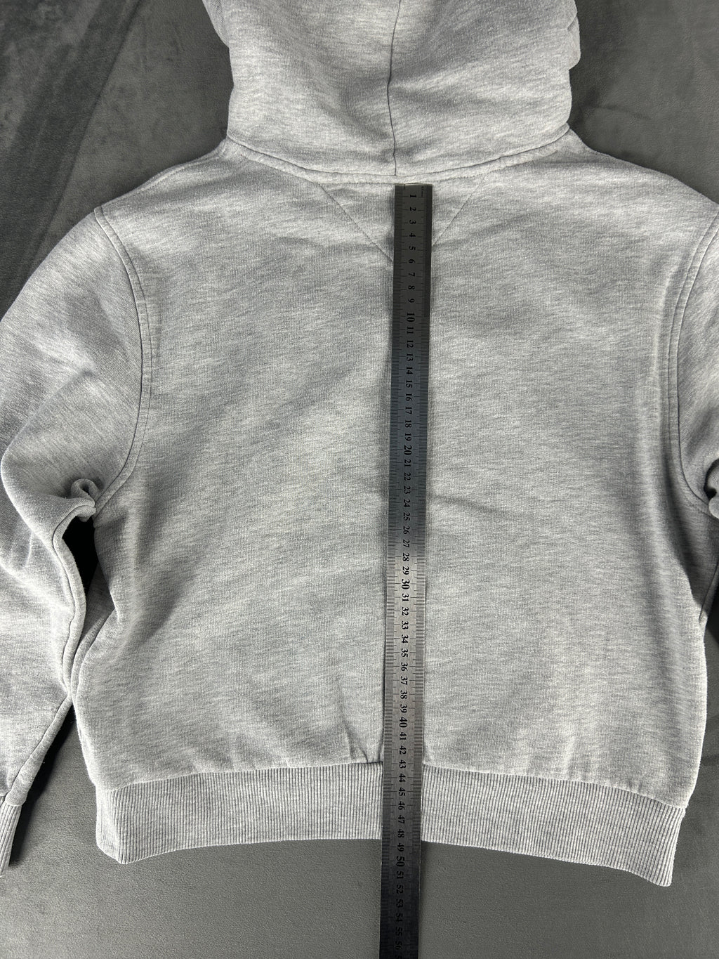 Felpa Tommy Jeans grigia con cappuccio vintage – Donna Taglia S