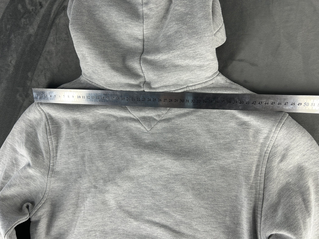 Felpa Tommy Jeans grigia con cappuccio vintage – Donna Taglia S