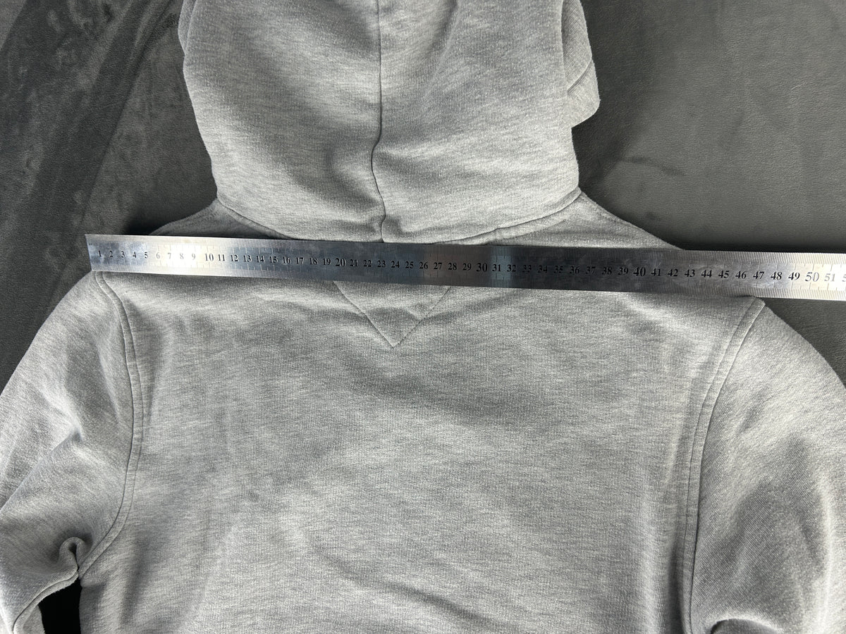 Felpa Tommy Jeans grigia con cappuccio vintage – Donna Taglia S