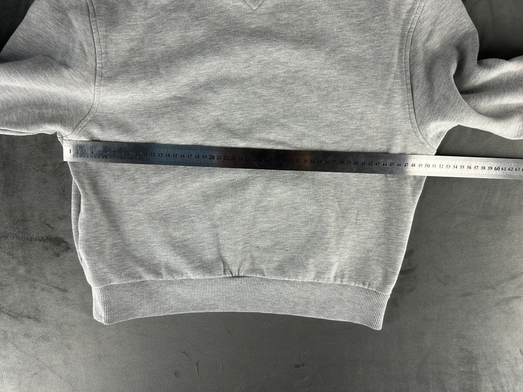 Felpa Tommy Jeans grigia con cappuccio vintage – Donna Taglia S