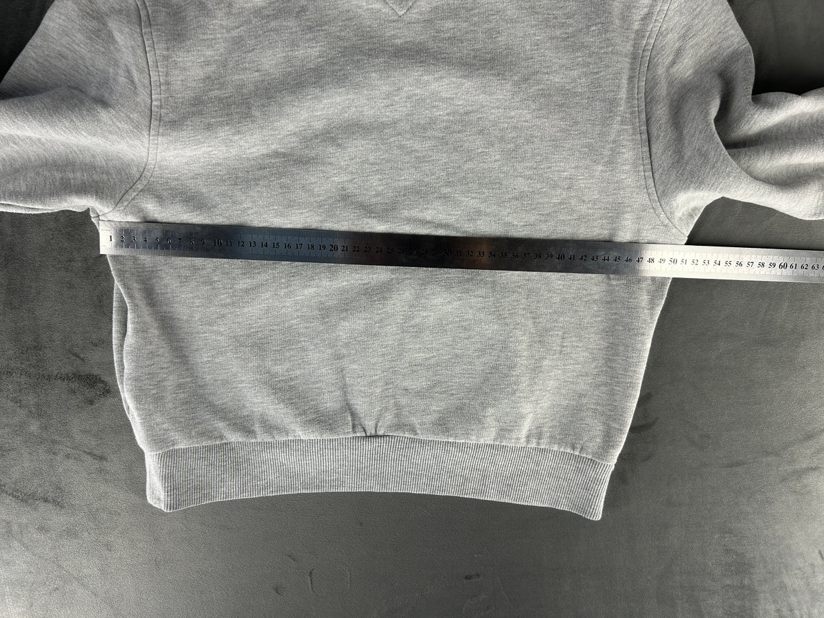 Felpa Tommy Jeans grigia con cappuccio vintage – Donna Taglia S
