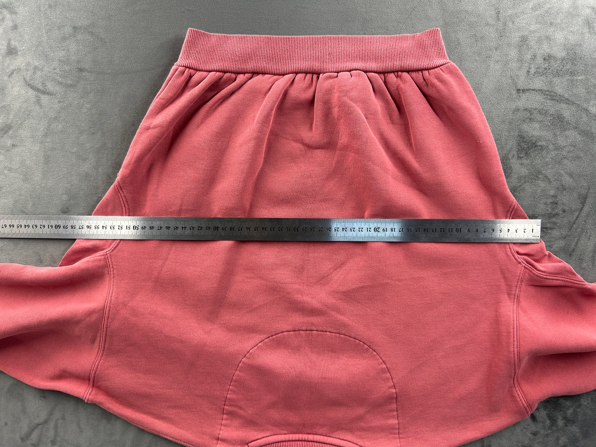 Felpa Adidas rosa con logo geometrico vintage – Donna Taglia L/XL