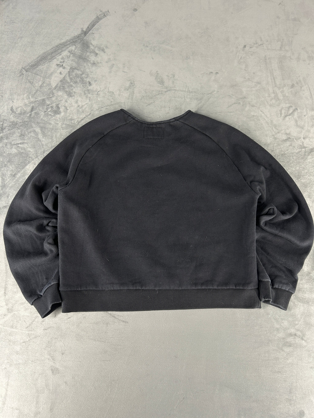 Felpa Calvin Klein Jeans nera con logo vintage – Donna Taglia M