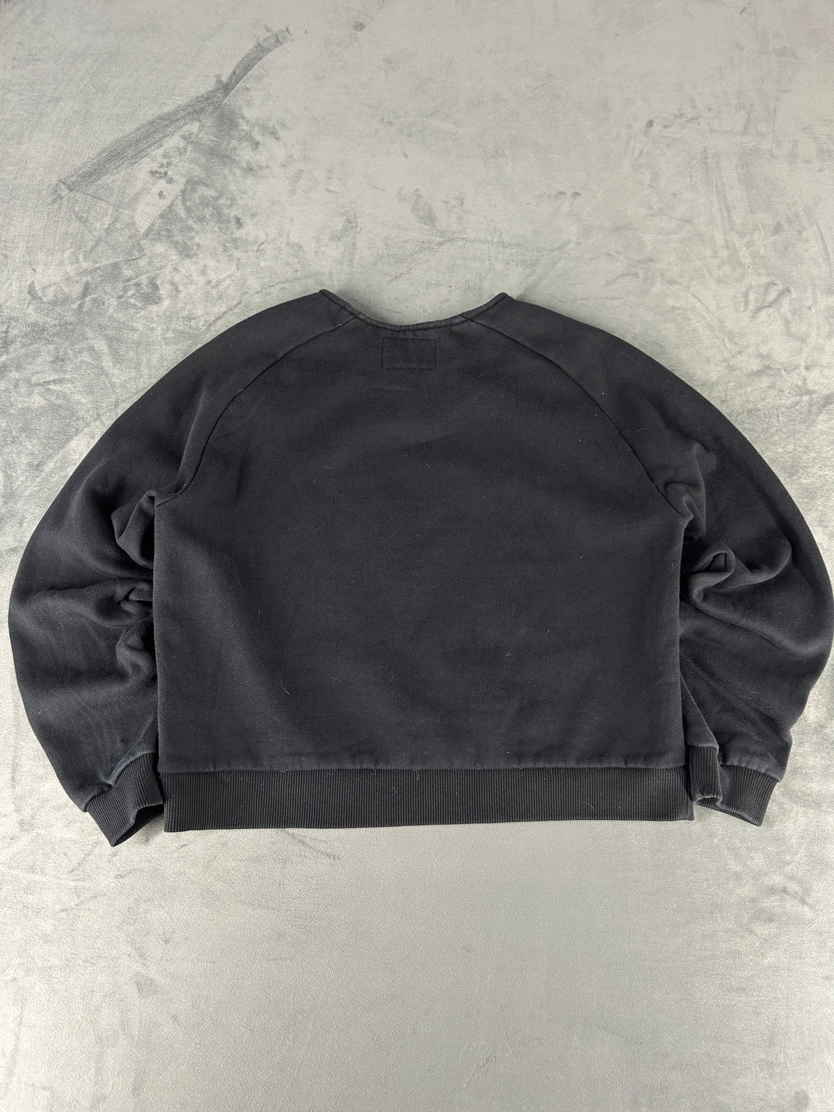 Felpa Calvin Klein Jeans nera con logo vintage – Donna Taglia M